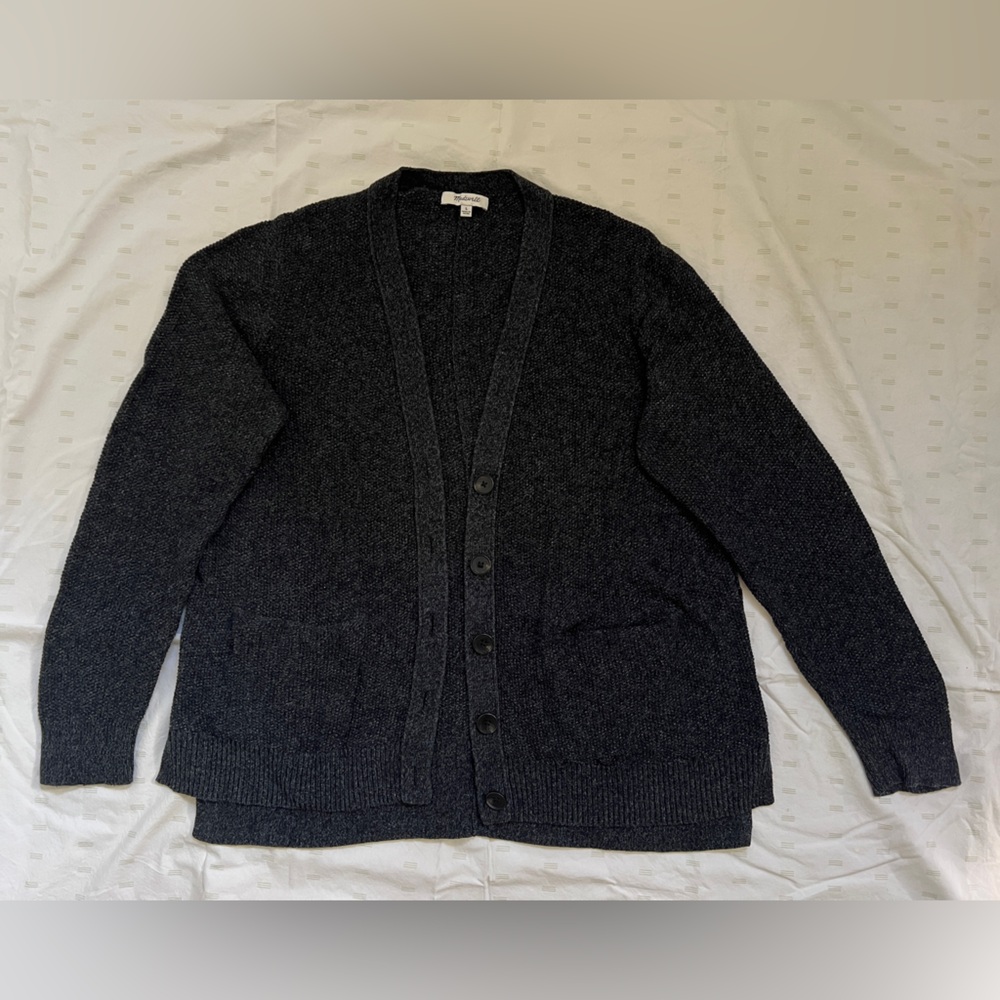 Madewell cardigan grey large